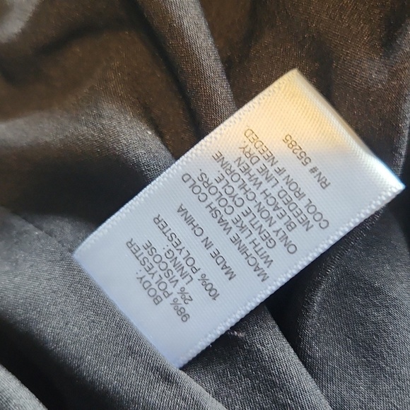 Express Black & White Pin Stripe Skirt - Picture 11 of 11